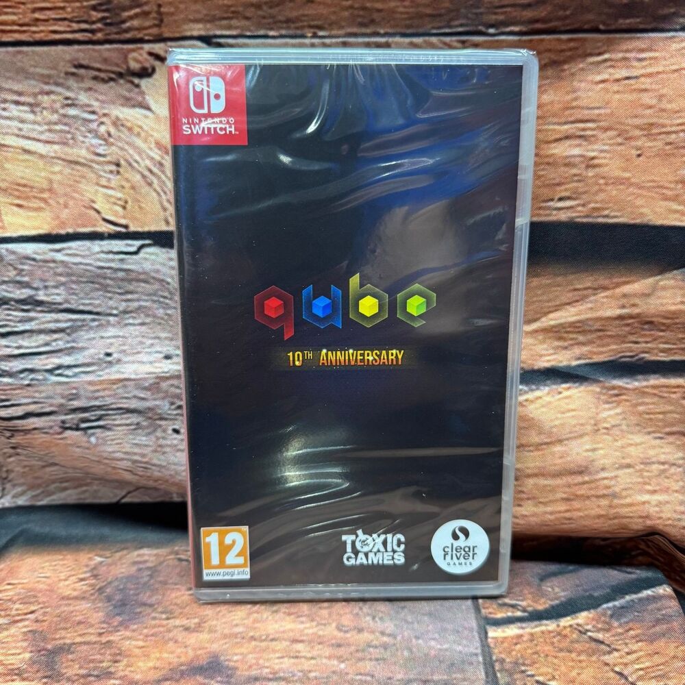 QUBE 10th Anniversary Nintendo Switch Game Brand New Sealed Clear River PEGI 12
